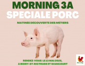 Les 'Mornings 3A' reviennent dans l’arrageois ! pour proposer des matinées découvertes des métiers, sur le terrain.